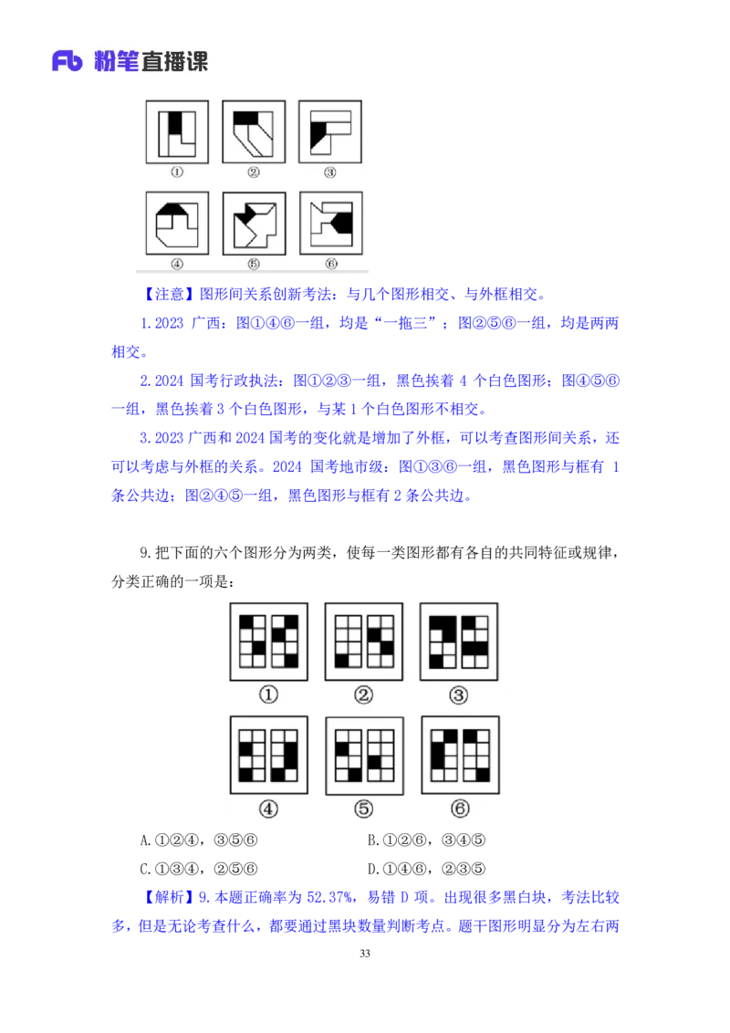 2024.01.28+判断-2025国考第3季&2024上半年省考第4季行测模考大赛+王英慧子+（讲义+笔记）_2026考公资料_（63）粉笔模考解析_模考2025国考省考FB模考：更新中(1)_2025国考模考解析03季