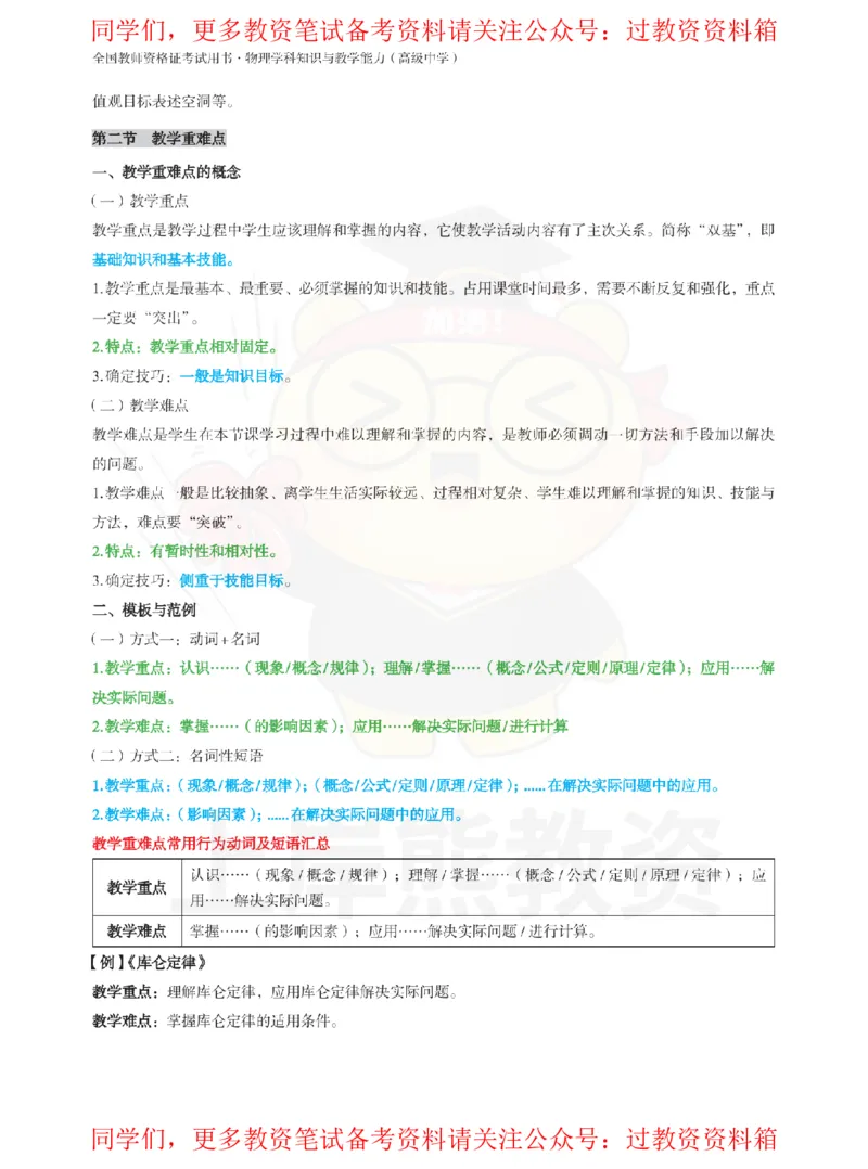 高中物理-教学论_教资_初高中2026教资_26上资料（持续更新）_高中科三_高中科目三资料包合集②_高中物理