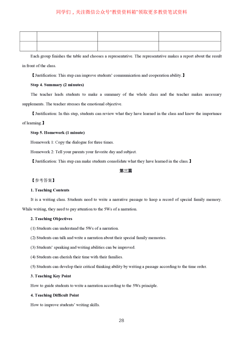 英语高频考点_教资_292026上教资科三高频考点