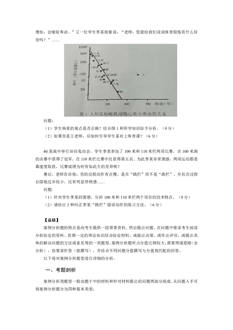 主观专项（案例分析+教学设计）-体育与健康_教资_33教资笔试历年真题汇总（科一+科二+科三）_科三真题_02初中科三各科电子资料包合集_体育（资料文档）_初中体育