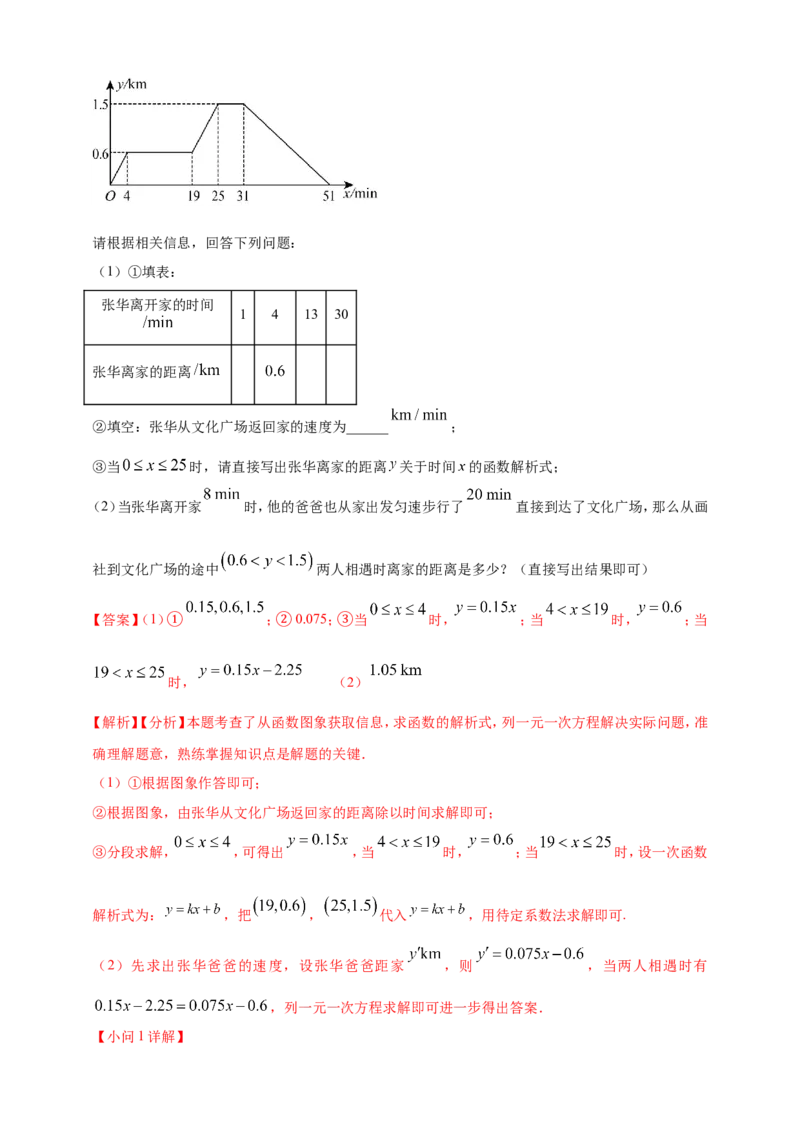 专题06方程（组）与不等式及函数的综合应用（解析版）_2数学总复习_2025中考复习资料_（2025年中考复习全国通用）2024年中考数学真题专题分类精选汇编