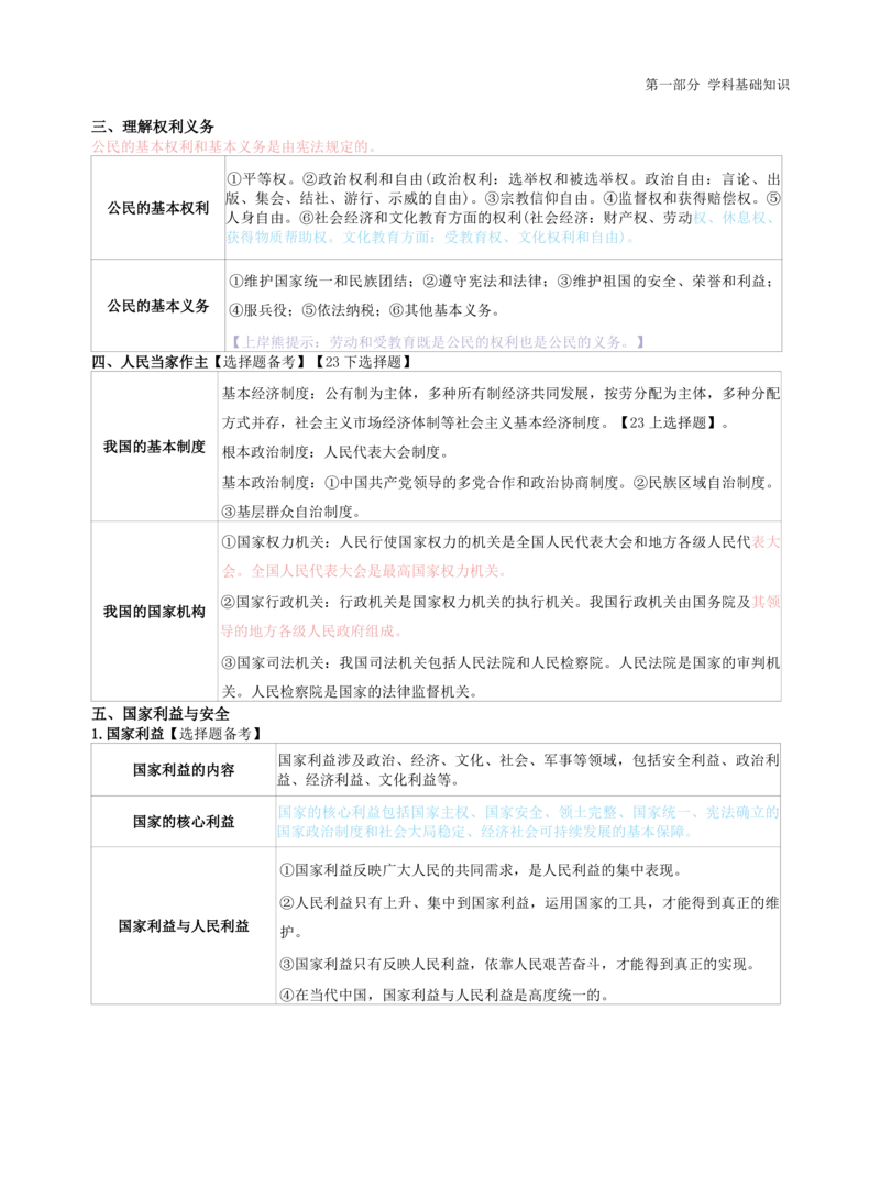 初中道法-学霸笔记学霸笔记_教资_初高中2026教资_26上资料（持续更新）_初中科三_初中科目三资料合集①_初中道法