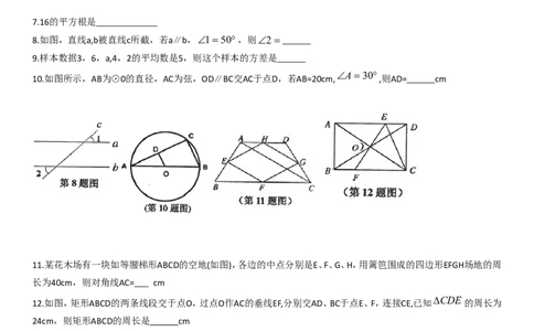 2008年河南省中考数学试题及答案_中考真题_2.数学中考真题2015-2024年_地区卷_河南中考数学08-23（河南省统一试卷）