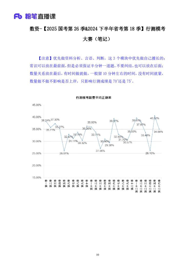 2024.07.21+数资-2025国考第26季&2024下半年省考第18季行测模考大赛+杜岩（讲义+笔记)（9元课：模考大赛解析课）_2026考公资料_（10）粉笔_2025粉笔国考省考980（课＋笔记）_粉笔980（25多省）