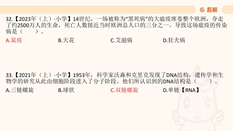 科技常识1_教资_CG26上教资笔试中学_0126上中学-综合素质（更新中）_06文化素养狂刷1000题_讲义
