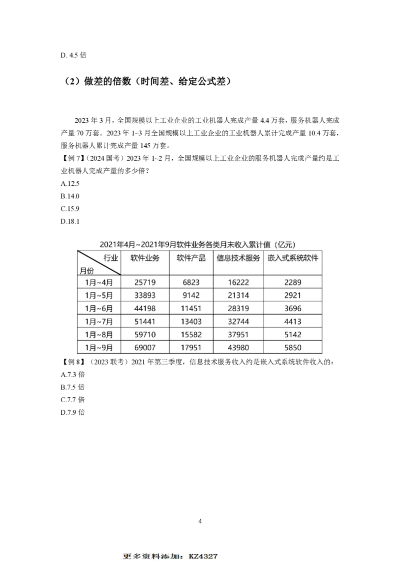 2024资料题型夸夸刷讲义（四）_2026考公资料_超格合集_数资高照合集_刷题讲义合集高照数量资料刷题讲义_高照资料分析夸夸刷