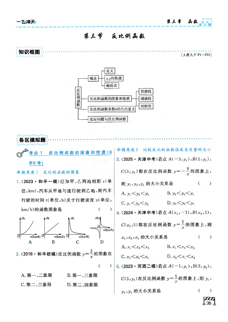 一飞冲天-中考专项精品试题分类-数学_《一飞冲天-中考专项》2026版_一飞冲天-中考专项（2026版）