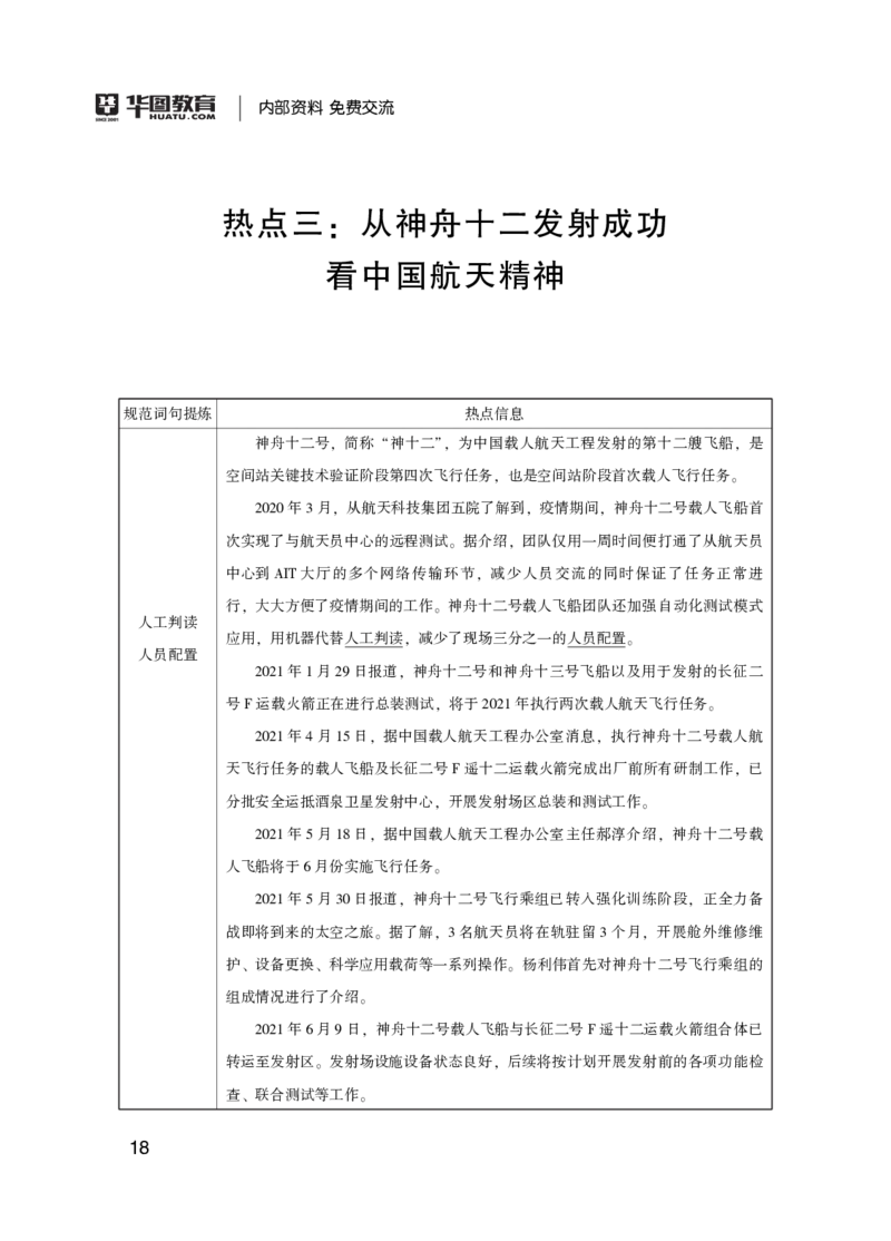 2022省考申论精选6个热点素材_26吉林考备考资料包_05申论资料包（人物素材申论模板等）_003申论热点预测90篇_34申论精选6个热点素材