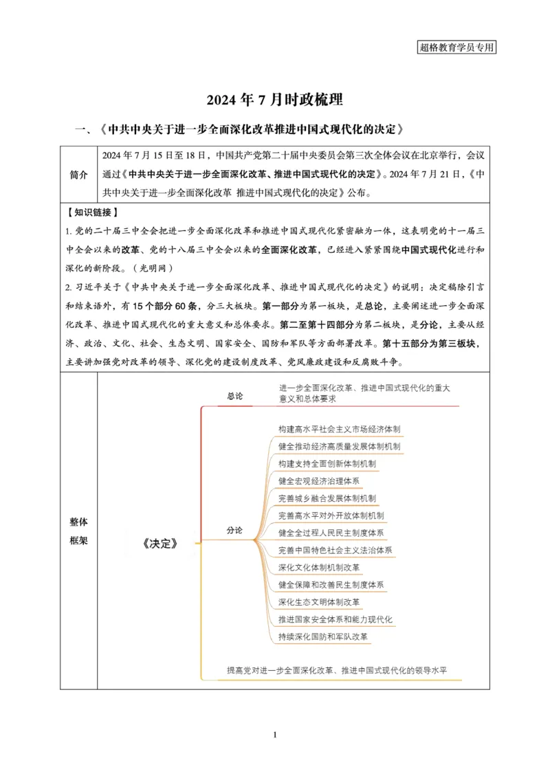 2024年7月时政梳理讲义_2024072915503070_2026考公资料_（05）超格_超格时政_24时政合集_2024超格时政梳理+时政刷题_2024年时政梳理_07、7月梳理