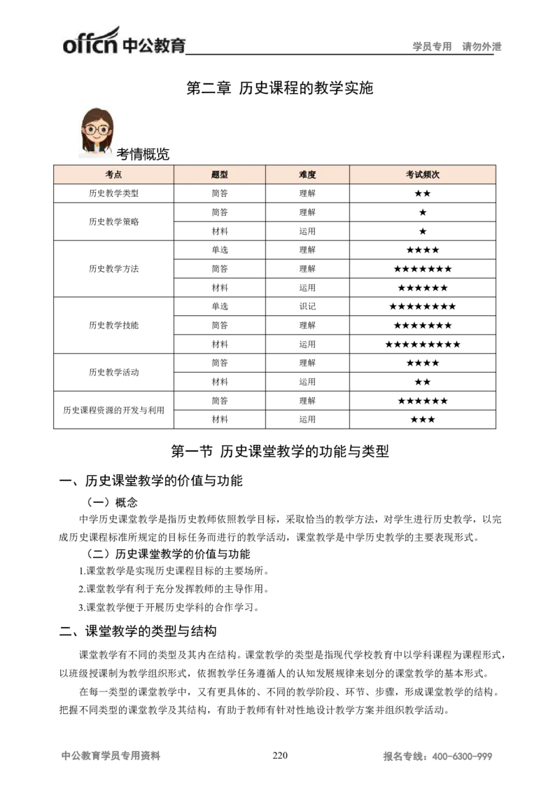学科知识与教学能力-高中历史讲义286页_教资_33教资笔试历年真题汇总（科一+科二+科三）_科三真题_02高中科三各科电子资料包合集_历史（资料文档）_高中历史