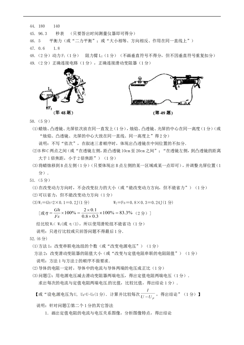 2012年黑龙江哈尔滨中考物理试卷及答案_中考真题_4.物理中考真题2015-2024年_地区卷_黑龙江_哈尔滨中考物理
