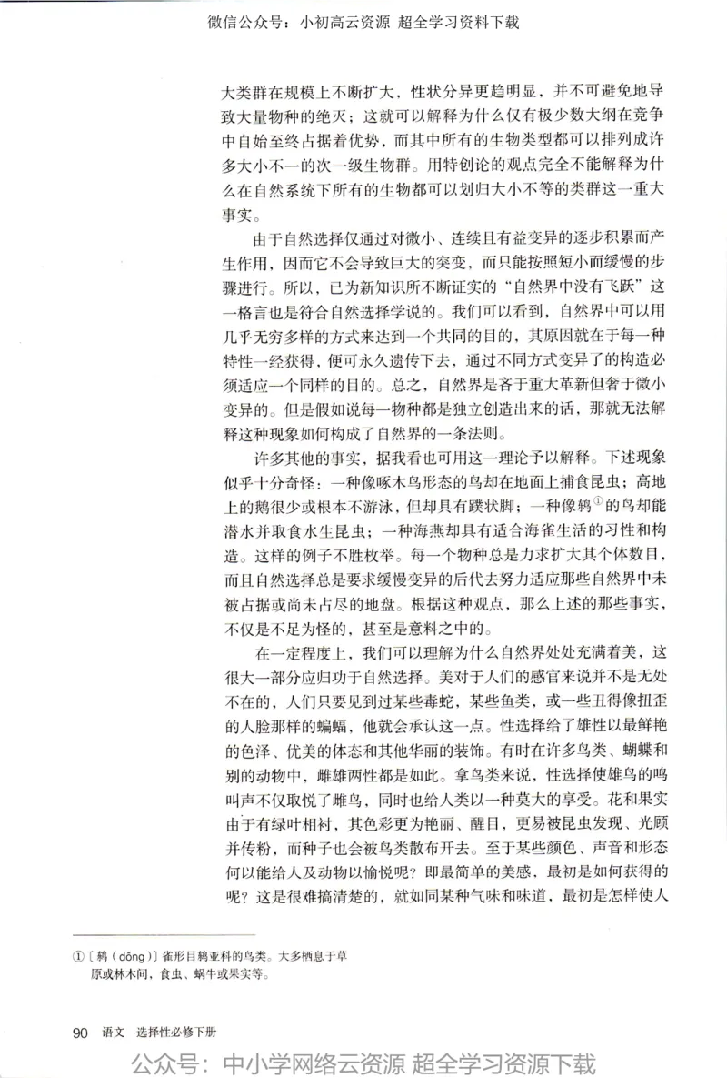 2019年新改版高中语文选择性必修下册_4-教培资料-26年最新资料-同步更新_科一科二电子资料合集中小幼（笔记真题知识点汇总等）文件多，按需保存_各机构笔记合集（中小幼）推荐