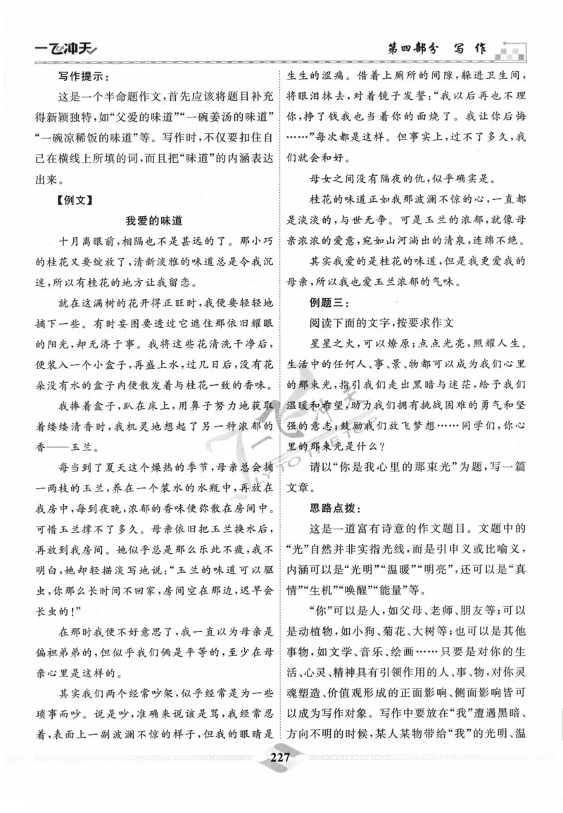 一飞冲天-中考专项精品试题分类-语文_《一飞冲天-中考专项》2026版_一飞冲天-中考专项精品试题分类（2024版）