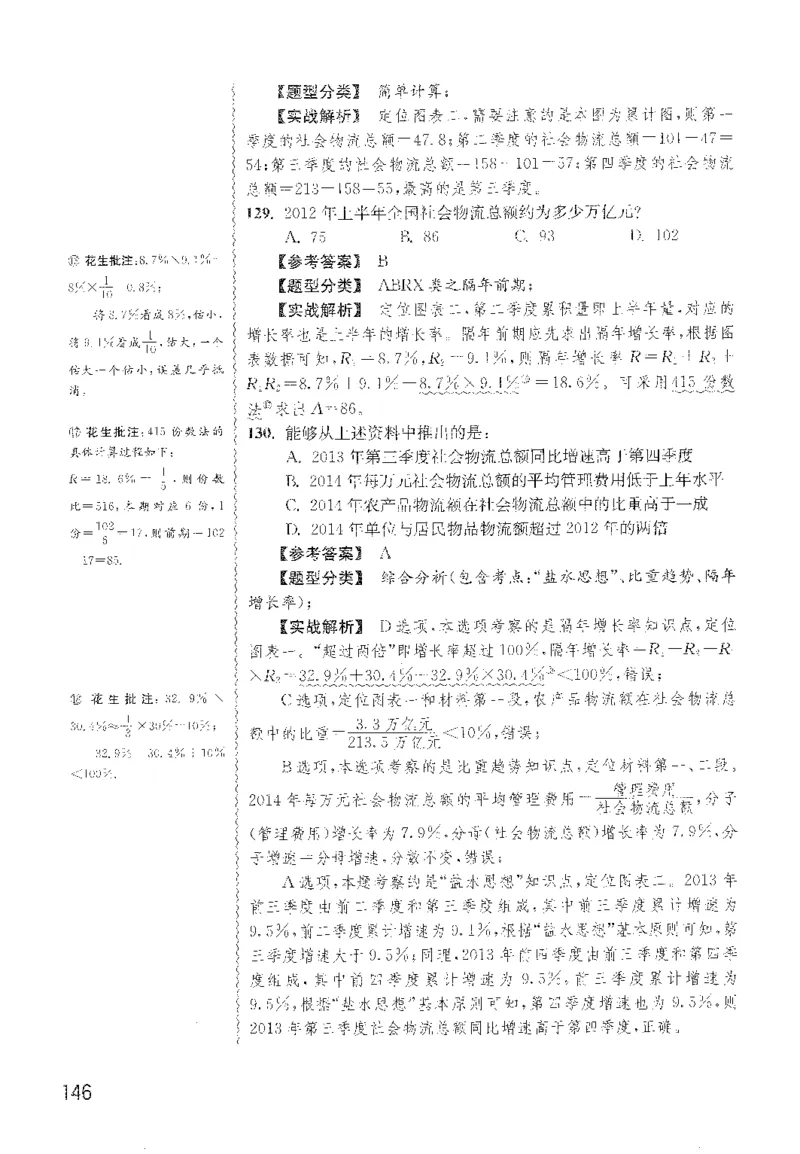 最新：1200题解析_2026考公资料_花生十三合集_刷题花生十三数量关系1200题资料分析1200题⭐⭐_2022完整版花生资料分析1200题