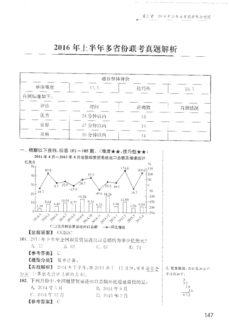 最新：1200题解析_2026考公资料_花生十三合集_刷题花生十三数量关系1200题资料分析1200题⭐⭐_2022完整版花生资料分析1200题