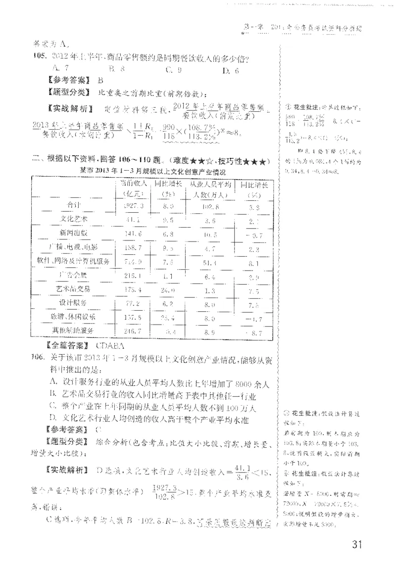 最新：1200题解析_2026考公资料_花生十三合集_刷题花生十三数量关系1200题资料分析1200题⭐⭐_2022完整版花生资料分析1200题