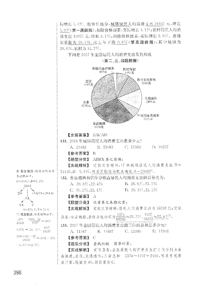 最新：1200题解析_2026考公资料_花生十三合集_刷题花生十三数量关系1200题资料分析1200题⭐⭐_2022完整版花生资料分析1200题