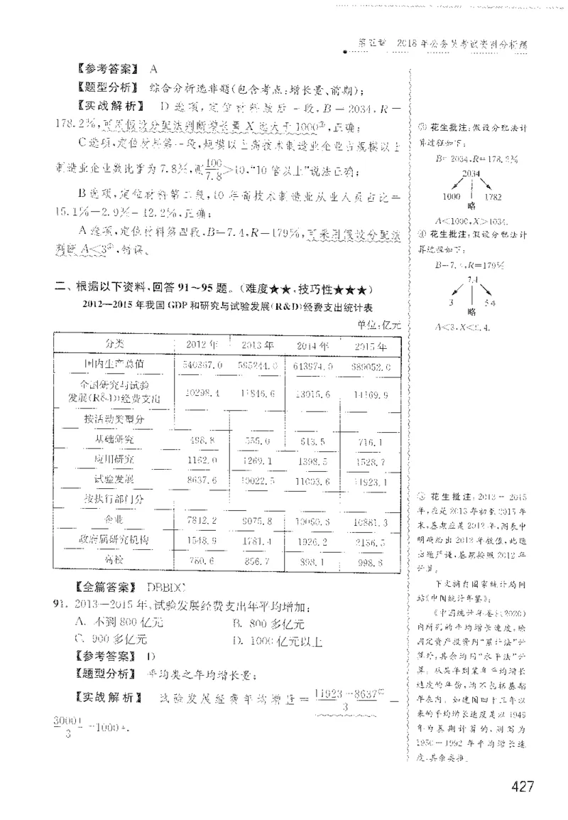 最新：1200题解析_2026考公资料_花生十三合集_刷题花生十三数量关系1200题资料分析1200题⭐⭐_2022完整版花生资料分析1200题