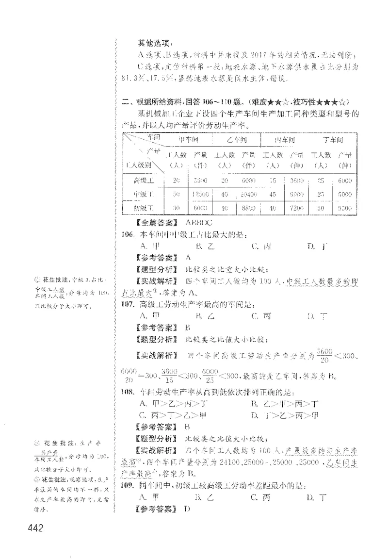 最新：1200题解析_2026考公资料_花生十三合集_刷题花生十三数量关系1200题资料分析1200题⭐⭐_2022完整版花生资料分析1200题