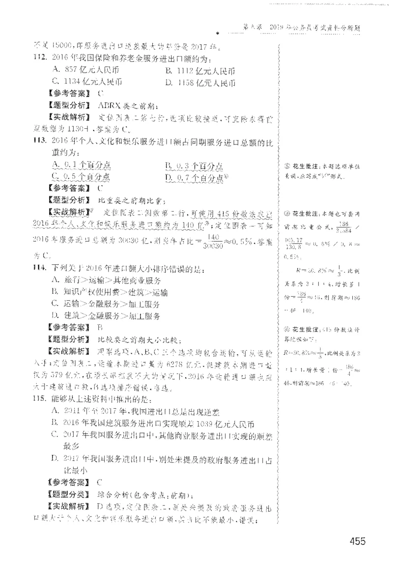 最新：1200题解析_2026考公资料_花生十三合集_刷题花生十三数量关系1200题资料分析1200题⭐⭐_2022完整版花生资料分析1200题