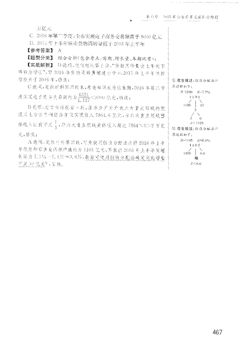 最新：1200题解析_2026考公资料_花生十三合集_刷题花生十三数量关系1200题资料分析1200题⭐⭐_2022完整版花生资料分析1200题