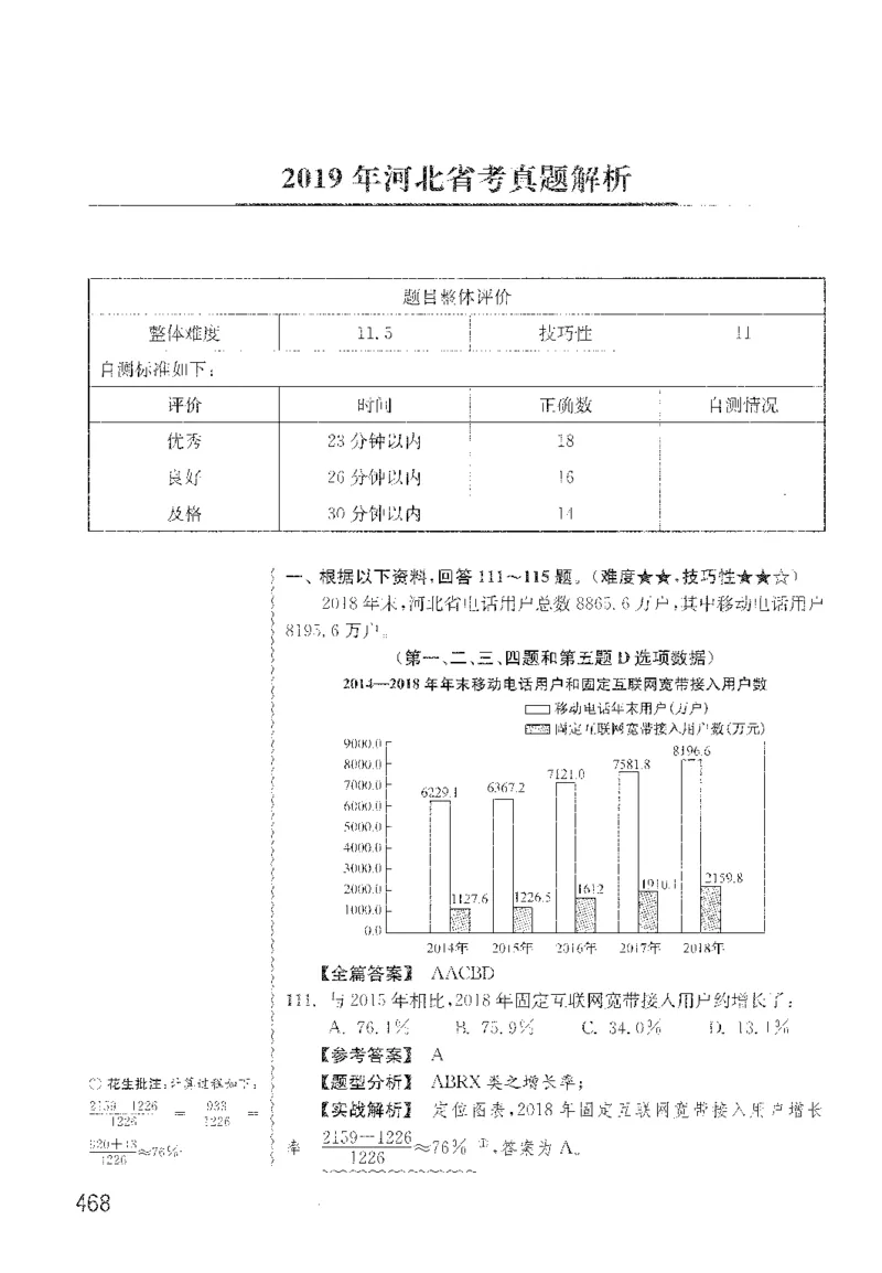 最新：1200题解析_2026考公资料_花生十三合集_刷题花生十三数量关系1200题资料分析1200题⭐⭐_2022完整版花生资料分析1200题