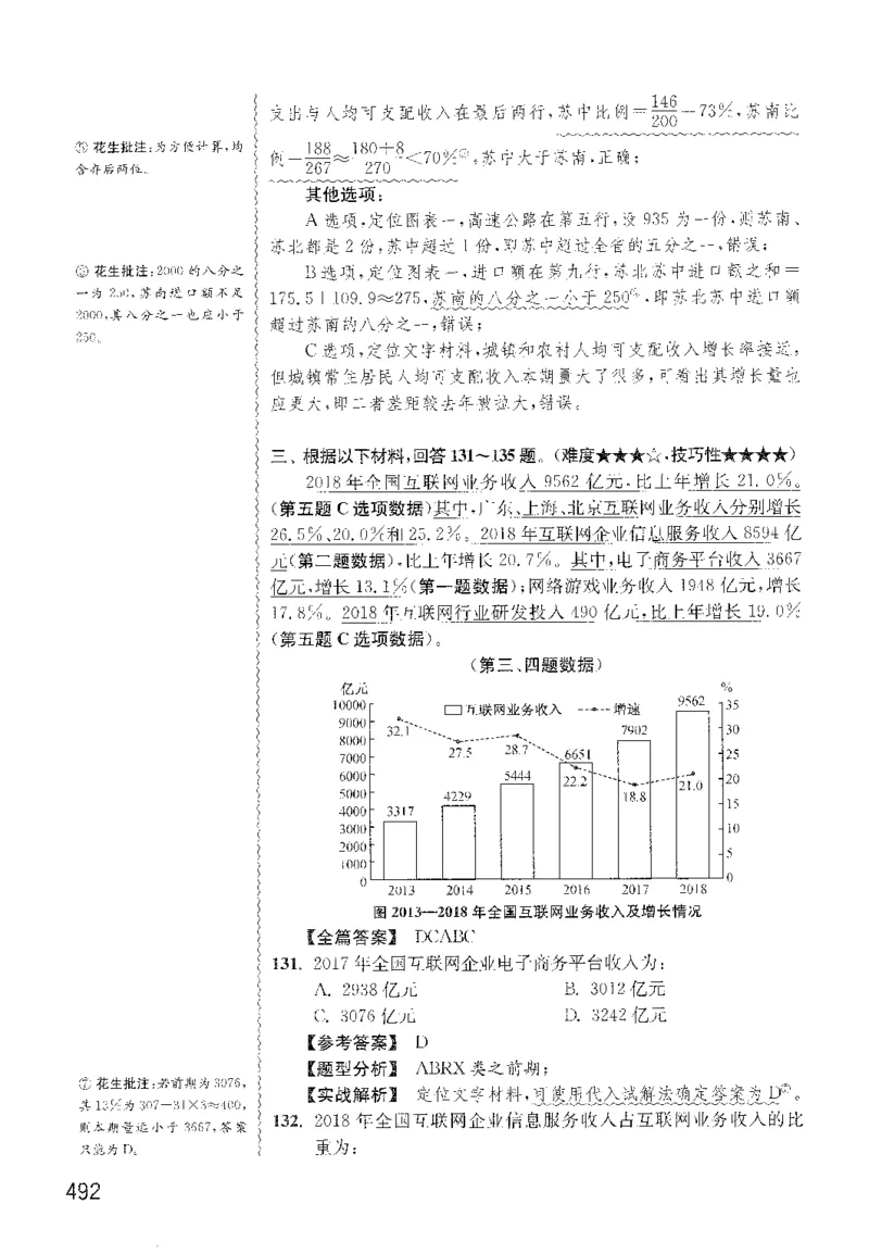 最新：1200题解析_2026考公资料_花生十三合集_刷题花生十三数量关系1200题资料分析1200题⭐⭐_2022完整版花生资料分析1200题