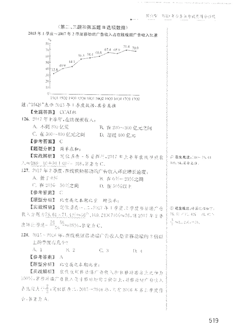 最新：1200题解析_2026考公资料_花生十三合集_刷题花生十三数量关系1200题资料分析1200题⭐⭐_2022完整版花生资料分析1200题
