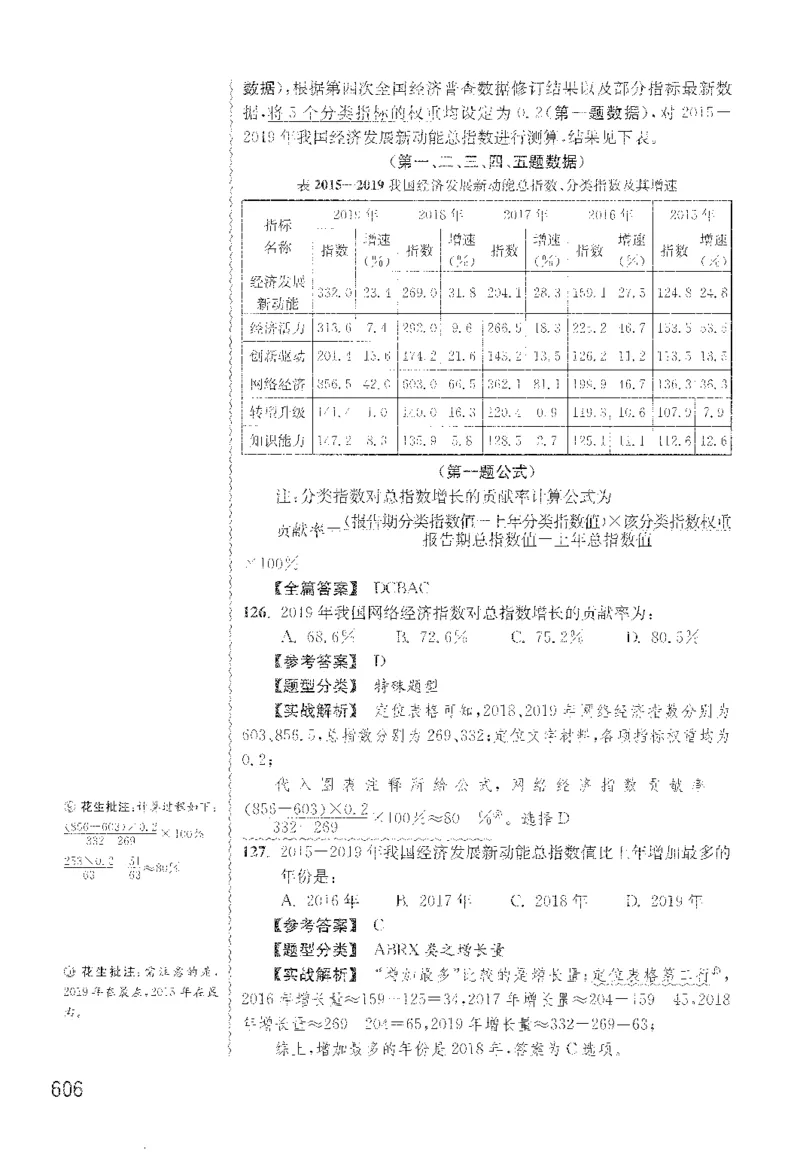 最新：1200题解析_2026考公资料_花生十三合集_刷题花生十三数量关系1200题资料分析1200题⭐⭐_2022完整版花生资料分析1200题