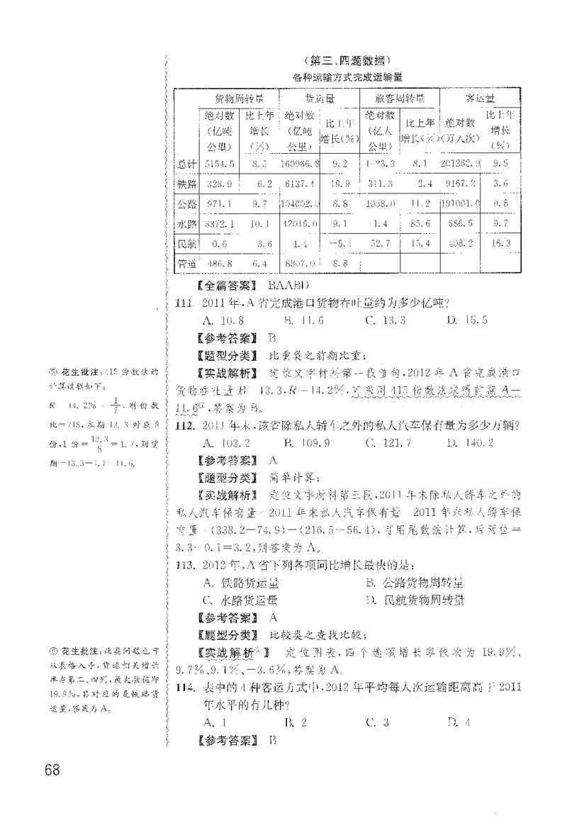 最新：1200题解析_2026考公资料_花生十三合集_刷题花生十三数量关系1200题资料分析1200题⭐⭐_2022完整版花生资料分析1200题