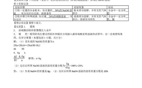 2013年江苏省徐州市中考化学试卷及答案_中考真题_5.化学中考真题2015-2024年_地区卷_江苏省_徐州中考化学08-22