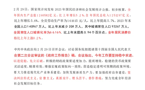 2024年3月时政热点（国内+国际）_26吉林考备考资料包_03吉林时政-省情省况-工作报告更至12月_全国时政全国时政热点（持续更新）_24-26年时政_2024时政_24年03月