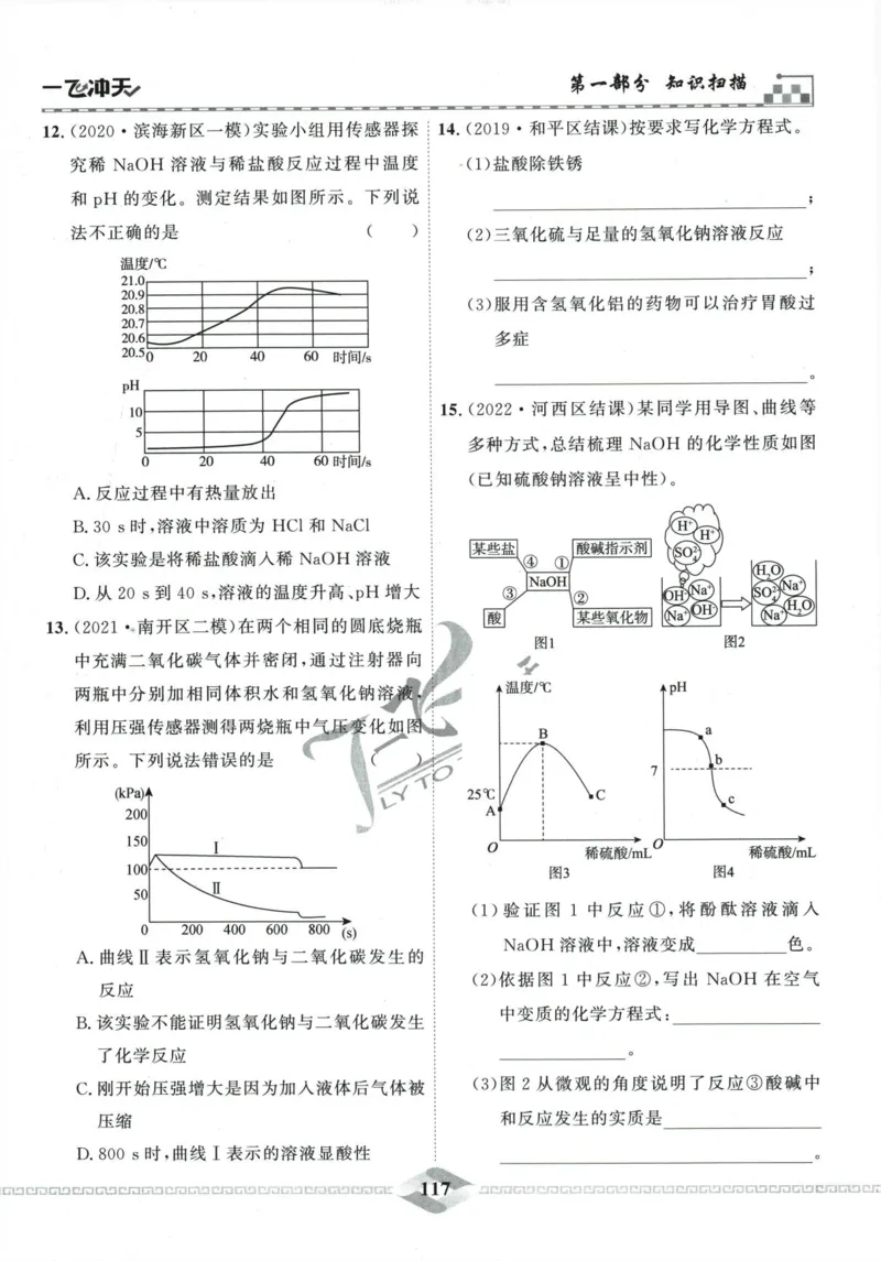 一飞冲天-中考专项精品试题分类-化学_《一飞冲天-中考专项》2026版_一飞冲天-中考专项精品试题分类（2024版）