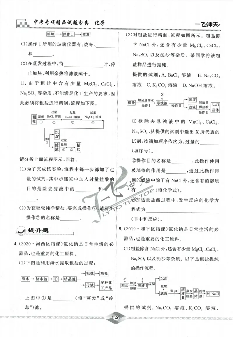 一飞冲天-中考专项精品试题分类-化学_《一飞冲天-中考专项》2026版_一飞冲天-中考专项精品试题分类（2024版）