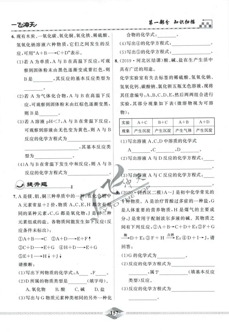 一飞冲天-中考专项精品试题分类-化学_《一飞冲天-中考专项》2026版_一飞冲天-中考专项精品试题分类（2024版）