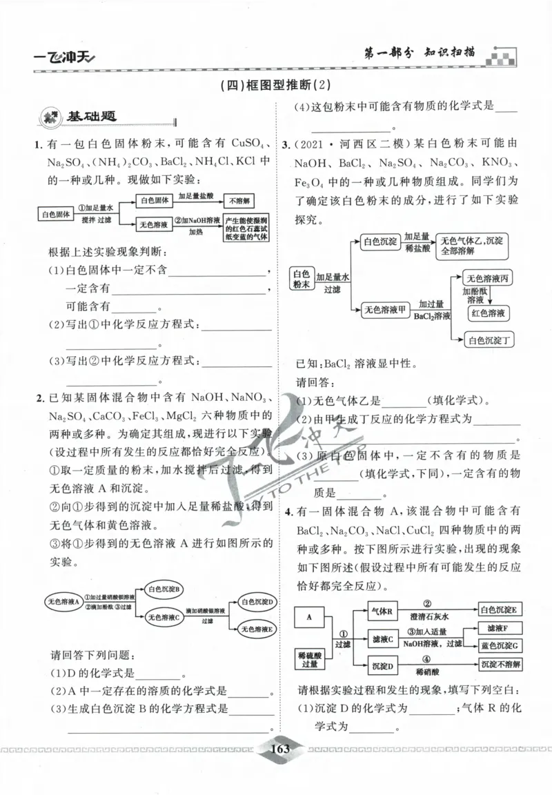 一飞冲天-中考专项精品试题分类-化学_《一飞冲天-中考专项》2026版_一飞冲天-中考专项精品试题分类（2024版）