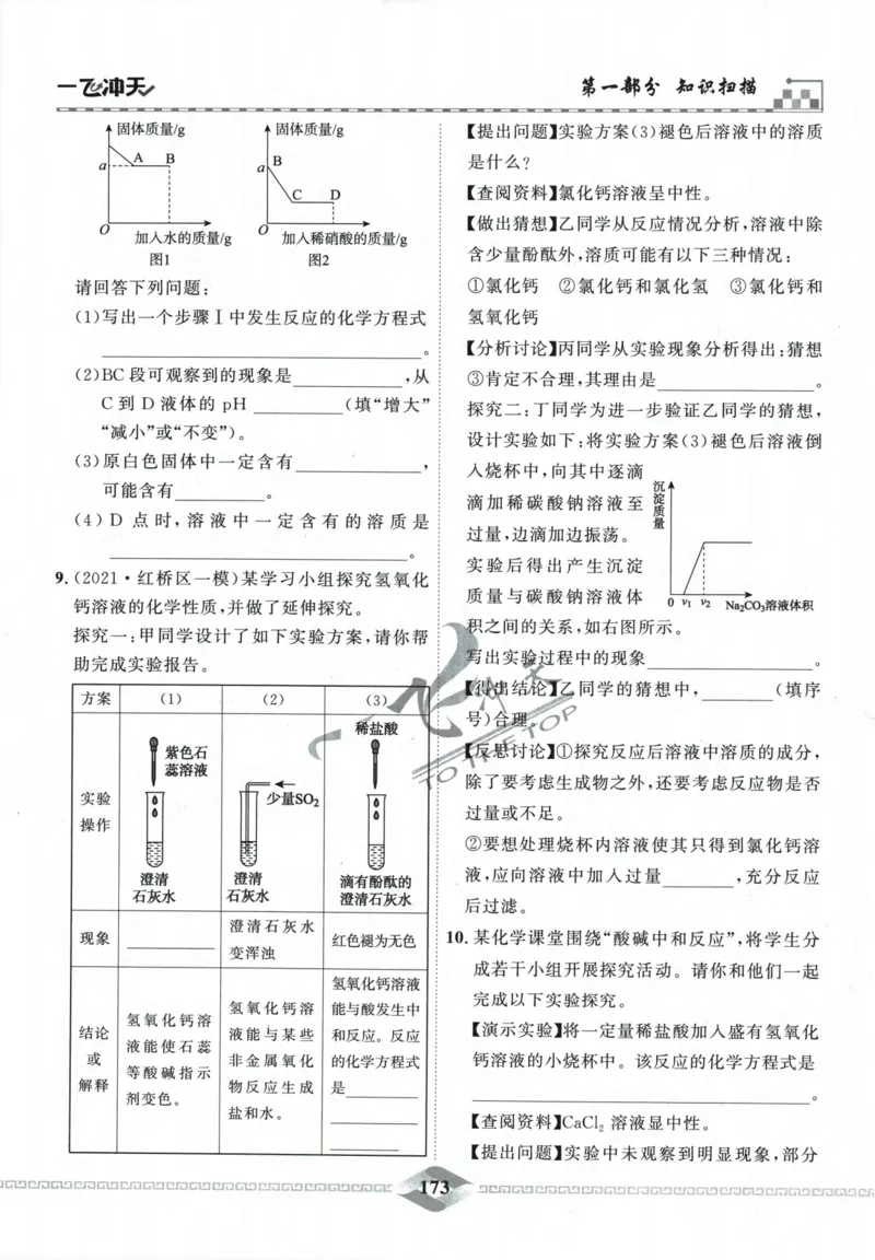 一飞冲天-中考专项精品试题分类-化学_《一飞冲天-中考专项》2026版_一飞冲天-中考专项精品试题分类（2024版）