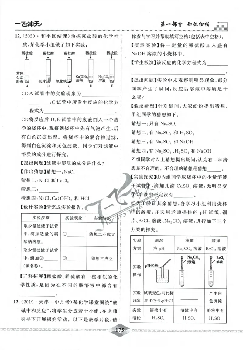 一飞冲天-中考专项精品试题分类-化学_《一飞冲天-中考专项》2026版_一飞冲天-中考专项精品试题分类（2024版）