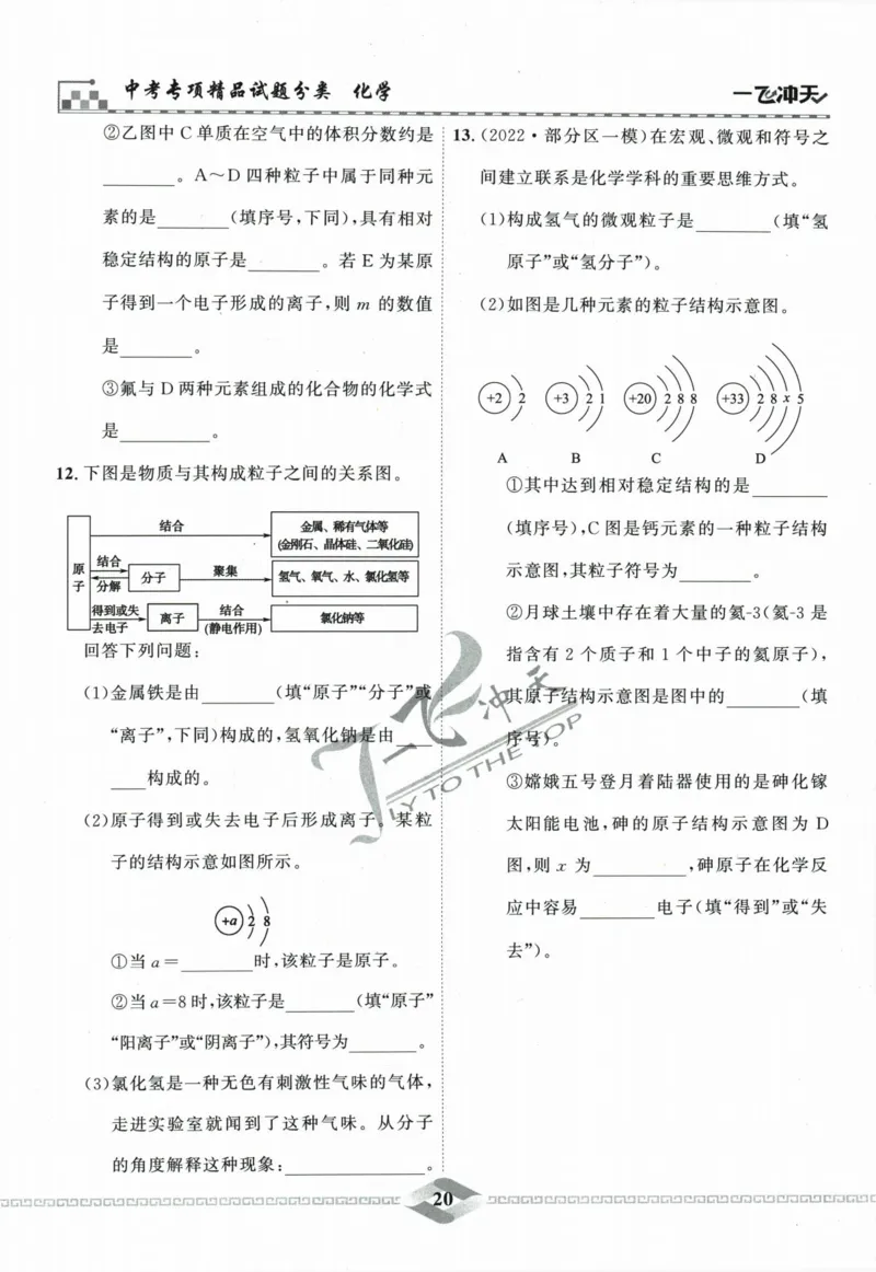一飞冲天-中考专项精品试题分类-化学_《一飞冲天-中考专项》2026版_一飞冲天-中考专项精品试题分类（2024版）