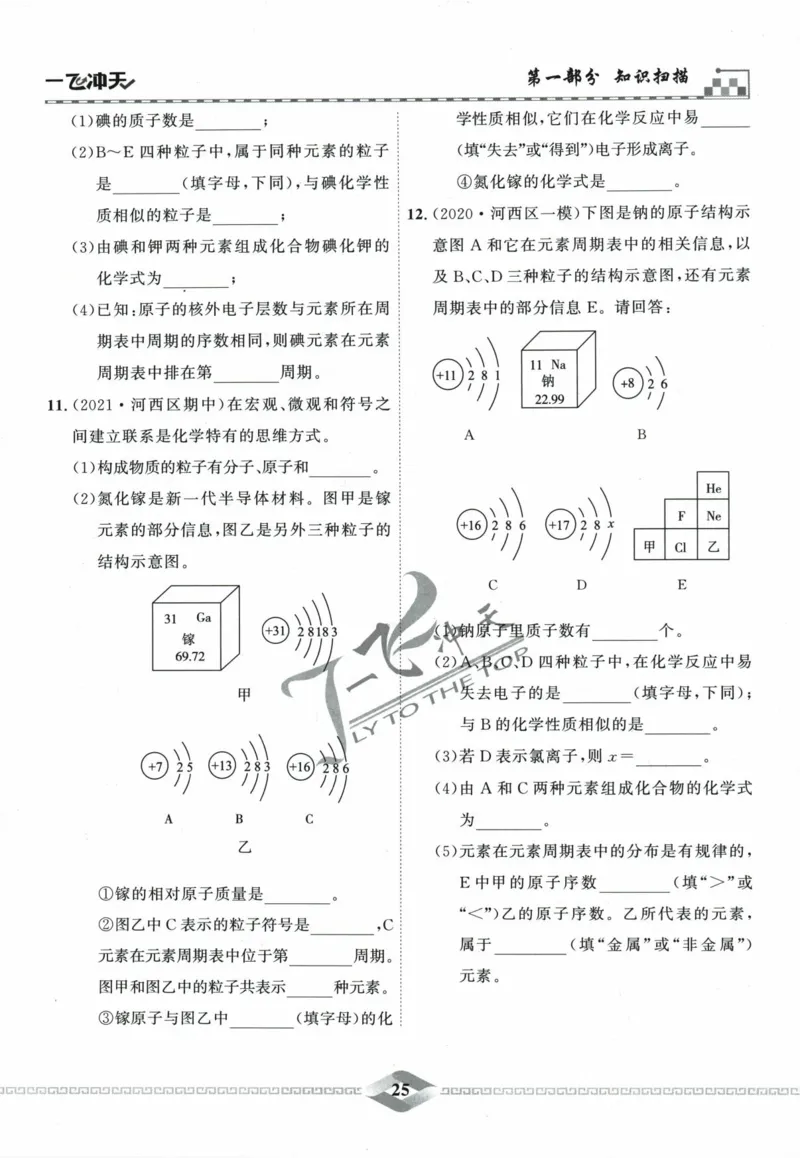 一飞冲天-中考专项精品试题分类-化学_《一飞冲天-中考专项》2026版_一飞冲天-中考专项精品试题分类（2024版）