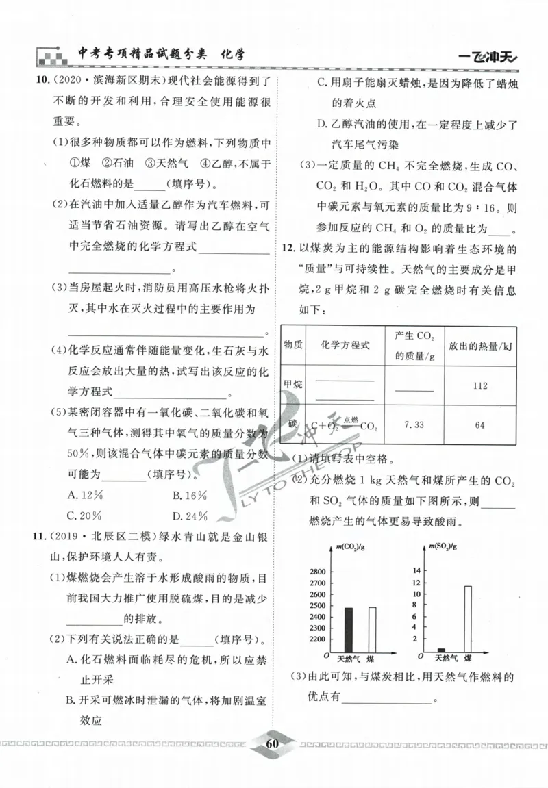 一飞冲天-中考专项精品试题分类-化学_《一飞冲天-中考专项》2026版_一飞冲天-中考专项精品试题分类（2024版）
