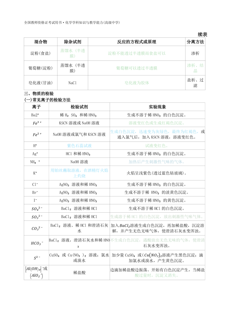 高中化学-学霸笔记109页(1)_教资_初高中2026教资_26上资料（持续更新）_高中科三_高中科目三资料包合集②_高中化学