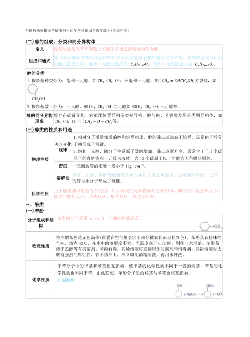 高中化学-学霸笔记109页(1)_教资_初高中2026教资_26上资料（持续更新）_高中科三_高中科目三资料包合集②_高中化学