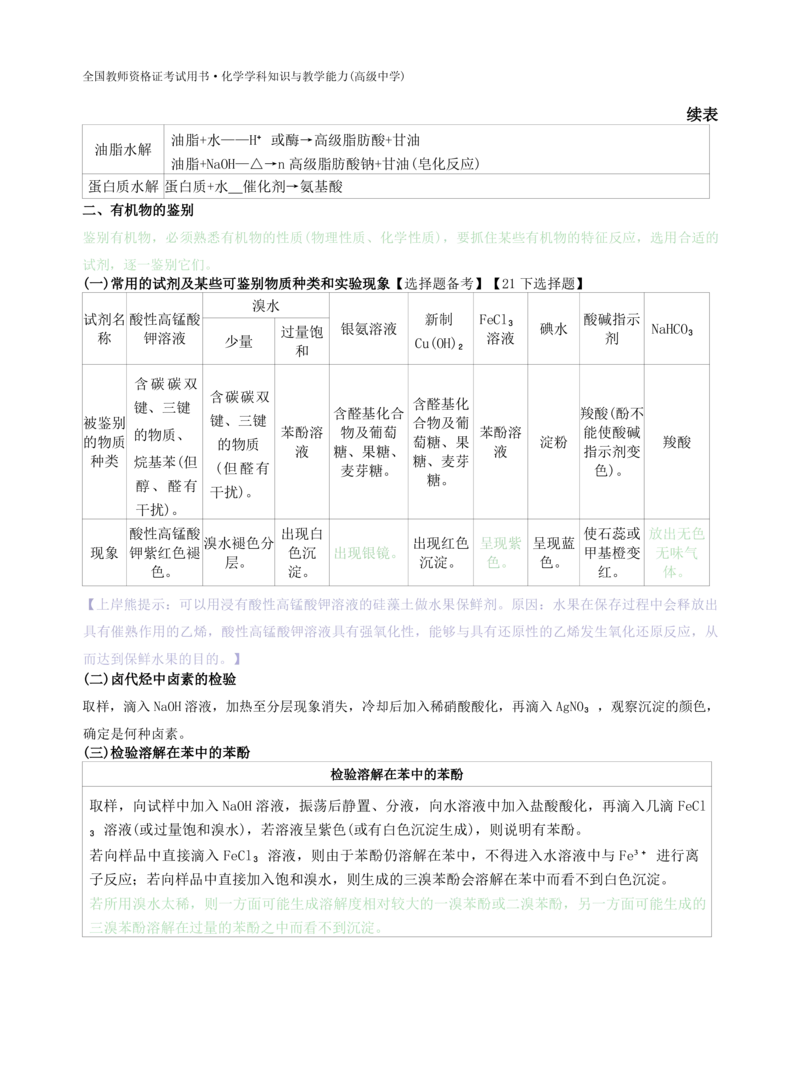高中化学-学霸笔记109页(1)_教资_初高中2026教资_26上资料（持续更新）_高中科三_高中科目三资料包合集②_高中化学