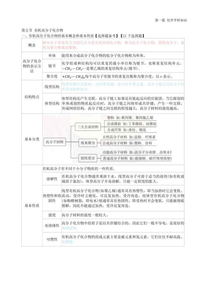 高中化学-学霸笔记109页(1)_教资_初高中2026教资_26上资料（持续更新）_高中科三_高中科目三资料包合集②_高中化学
