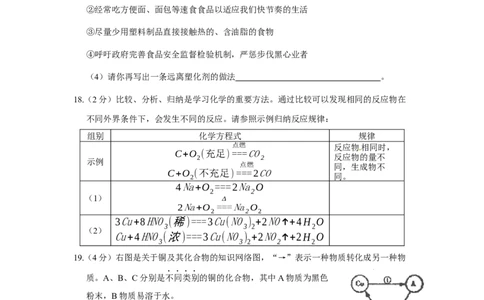 2011年辽宁省沈阳市中考化学试题及答案_中考真题_5.化学中考真题2015-2024年_地区卷_辽宁化学_辽宁化学_沈阳化学08-22