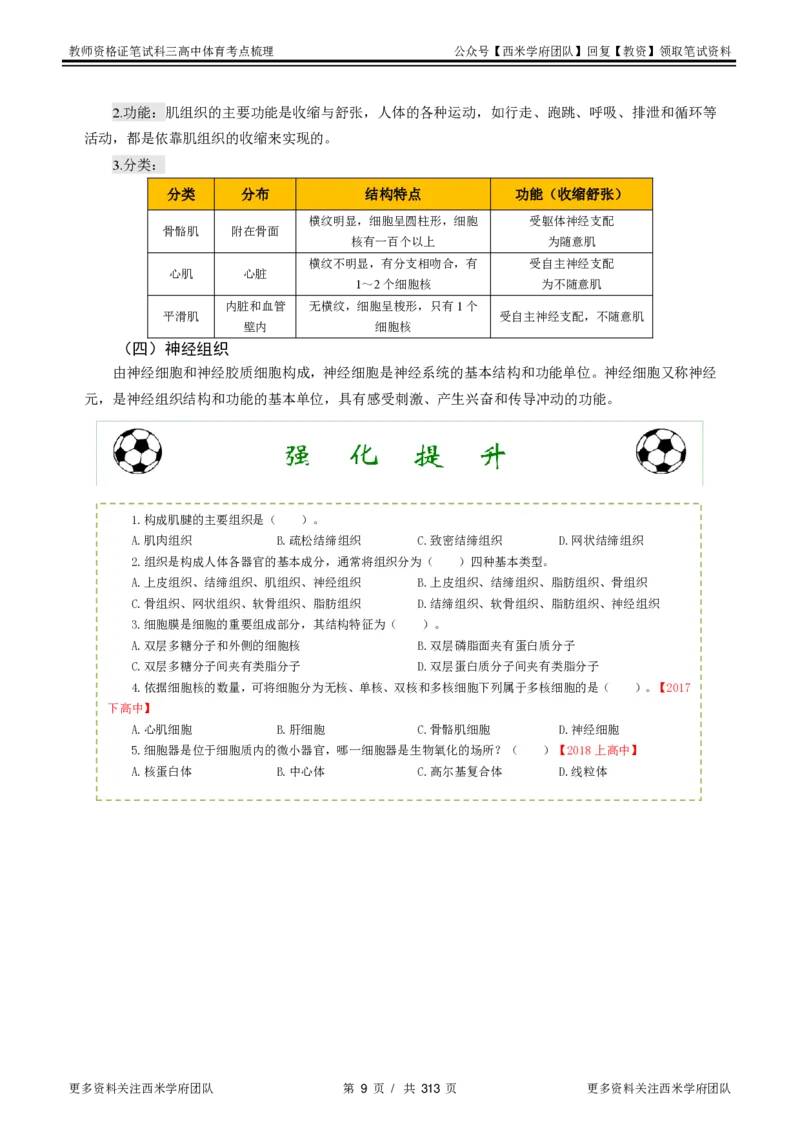 高中体育-考点梳理1_教资_25下资料合集二_25下最新科三知识点汇编+思维导图-高中_07.体育_04.考点梳理