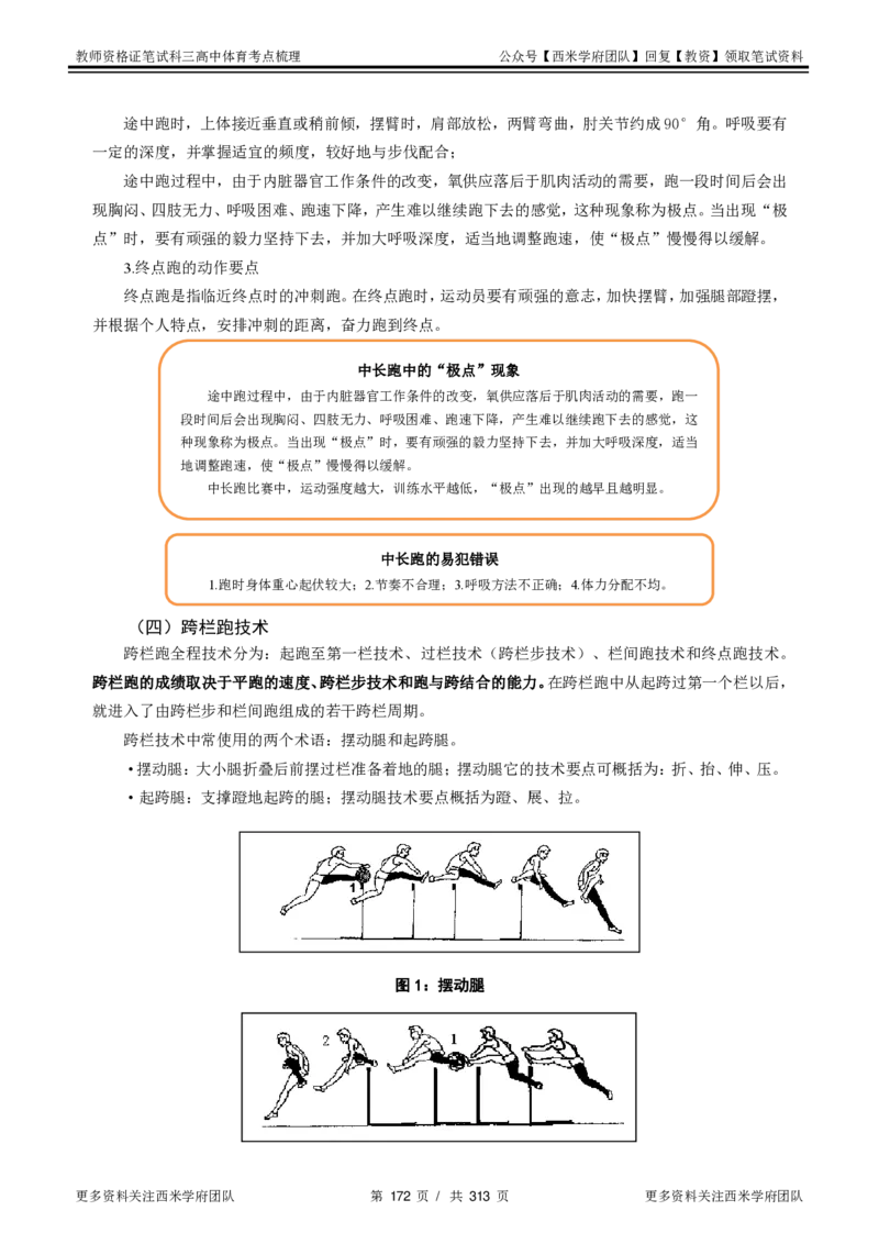 高中体育-考点梳理1_教资_25下资料合集二_25下最新科三知识点汇编+思维导图-高中_07.体育_04.考点梳理