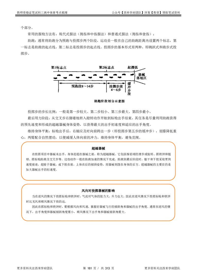 高中体育-考点梳理1_教资_25下资料合集二_25下最新科三知识点汇编+思维导图-高中_07.体育_04.考点梳理