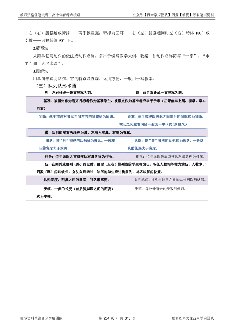 高中体育-考点梳理1_教资_25下资料合集二_25下最新科三知识点汇编+思维导图-高中_07.体育_04.考点梳理